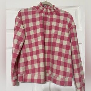 - Eva Franco by Anthropologie plaid Top size S
